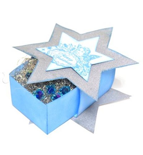 Verpackungs-Schablone - Sternenbox